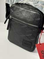100% ОРИГІНАЛ HUGO monogram bag чоловіча сумка чорна