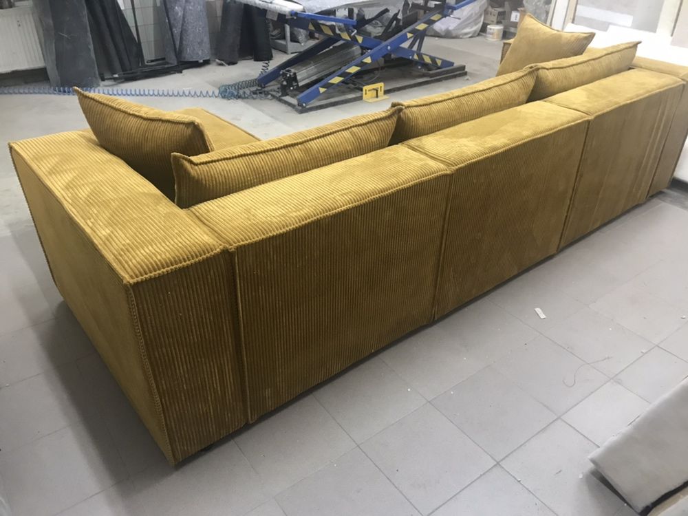 Narożnik nowoczesny modułowy sofa kanapa tkaniny do wyboru