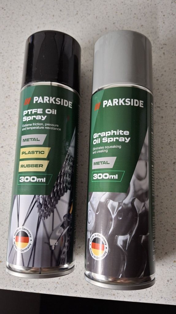 Мастило,спрей для ланцюгів Parkside