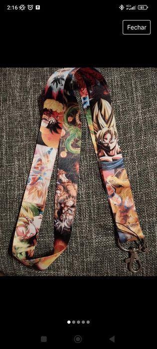 Porta chaves dragon ball