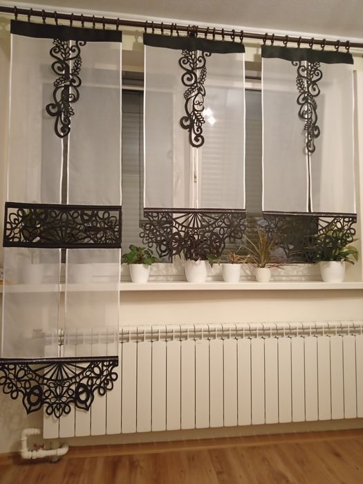 Dwa panele plus panel balkonowy