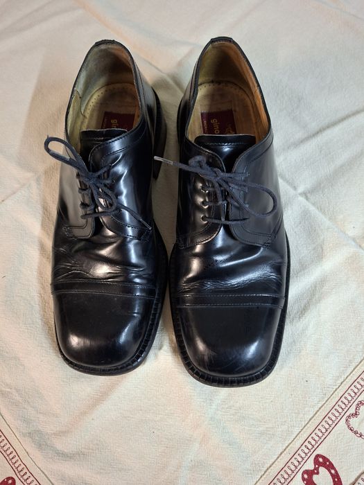 Buty męskie skórzane