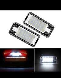 Luzes Matricula LED Audi A6Q7 A4 B7A4 B6 8E A3 S3 A8 S8 S6 RS4 Canbus