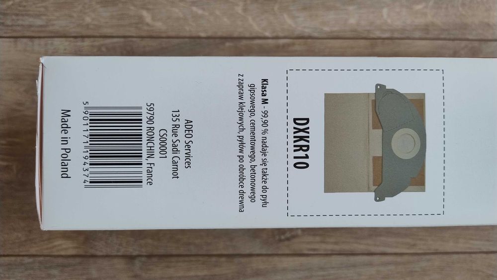 DEXTER / worki papierowe DXKR10 / 12L / 3 szt.