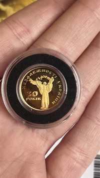 Золота монета Незалежність України
