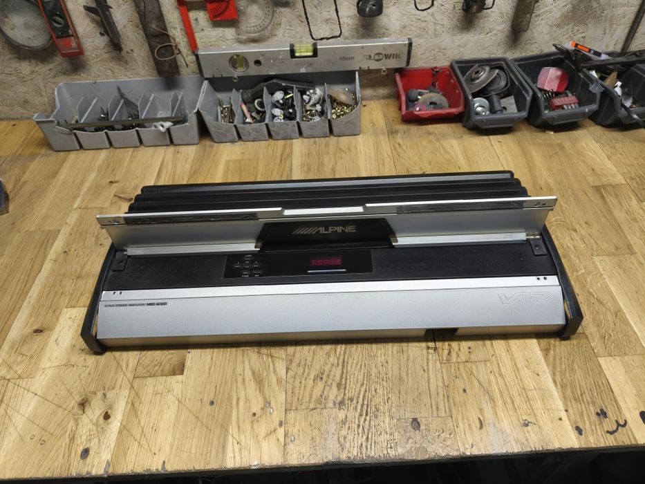 Wzmacniacz Alpine MRD-1001 hi end DSP mono oldschool 1000w rms 1 kanał