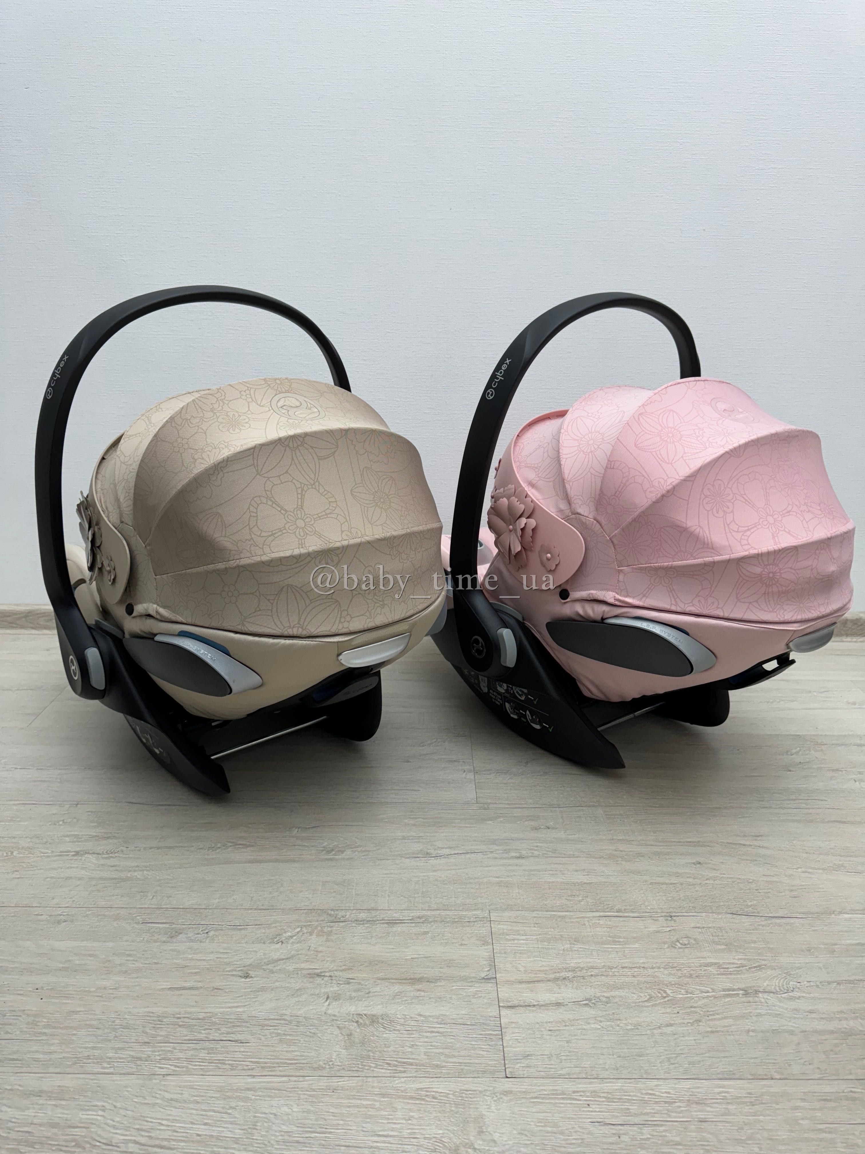 Cybex Cloud Z Simply Flowers Pink/Beige автокрісло Сайбекс лімітоване