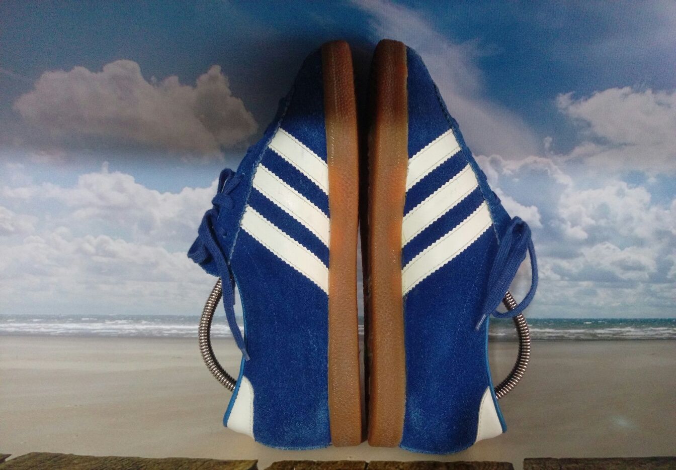 Оригінал Adidas Koln 23.5 см. вінтажні шкіряні замшеві кросівки