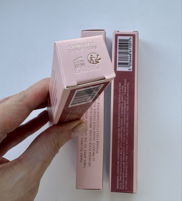 Кремові  рум'яна Charlotte Tilbury Pillow