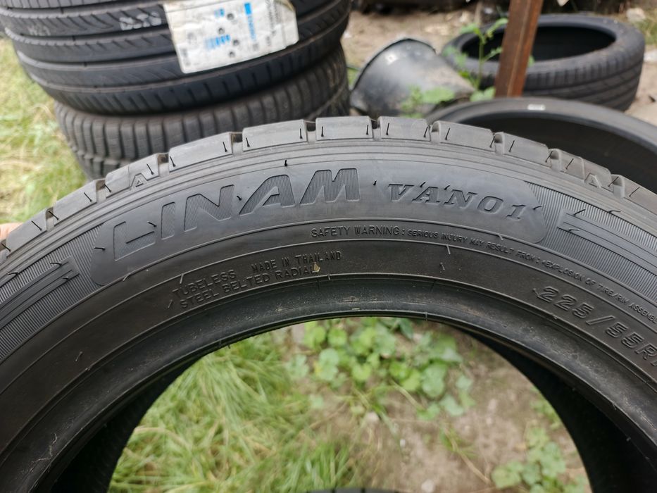 Nowe opony letnie 225/55/17c Falken 2 sztuki 25r