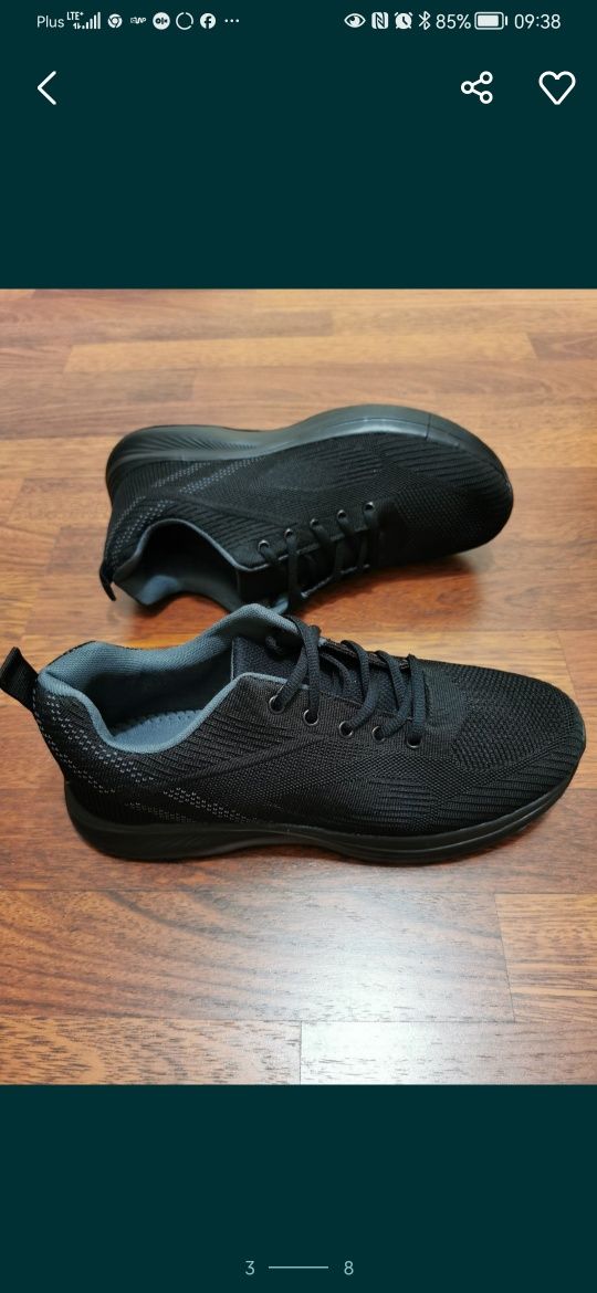 Super Lekkie Wygodne Adidasy Męskie Na Codzień Do Biegania