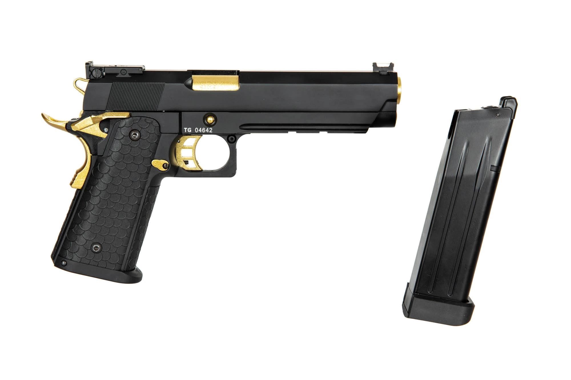 Pistola FULL METAL Gás Blowback - Airsoft