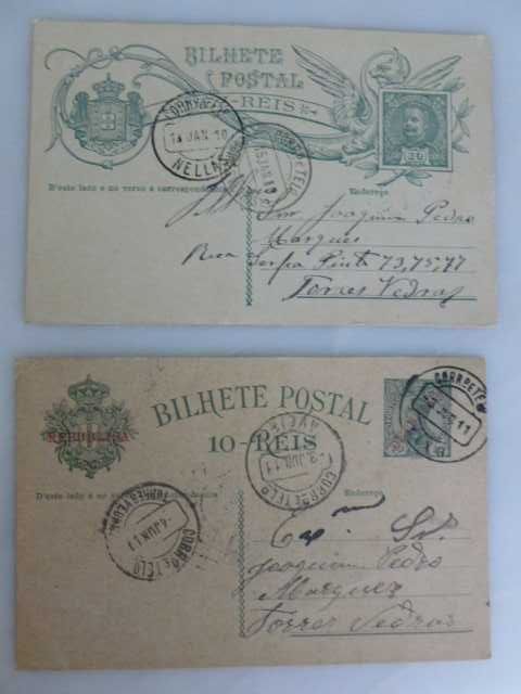 2 Postais - Bilhete Postal Monárquicos