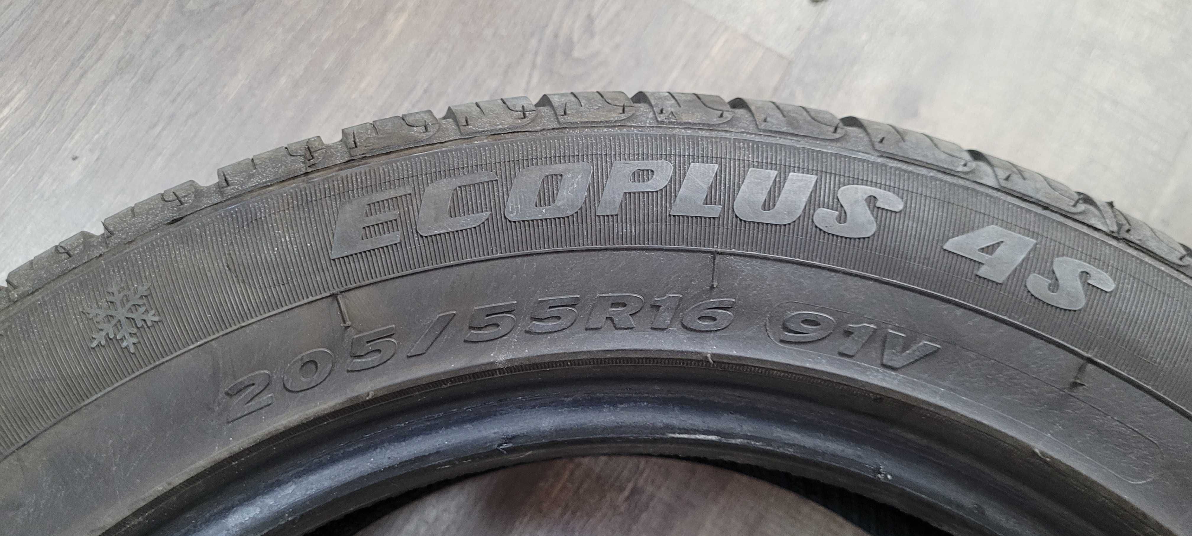 Opony wielosezonowe 205x55 R16 - 4 szt
