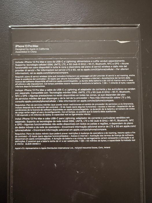 iPhone 13 Pro Max em excelente estado 128 GB