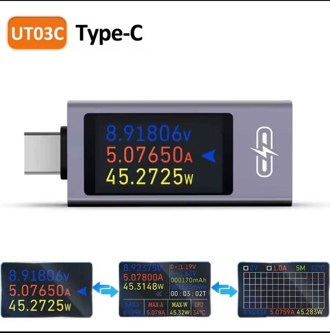 Многофункциональный USB-C тестер KOWSI KWS-2302C