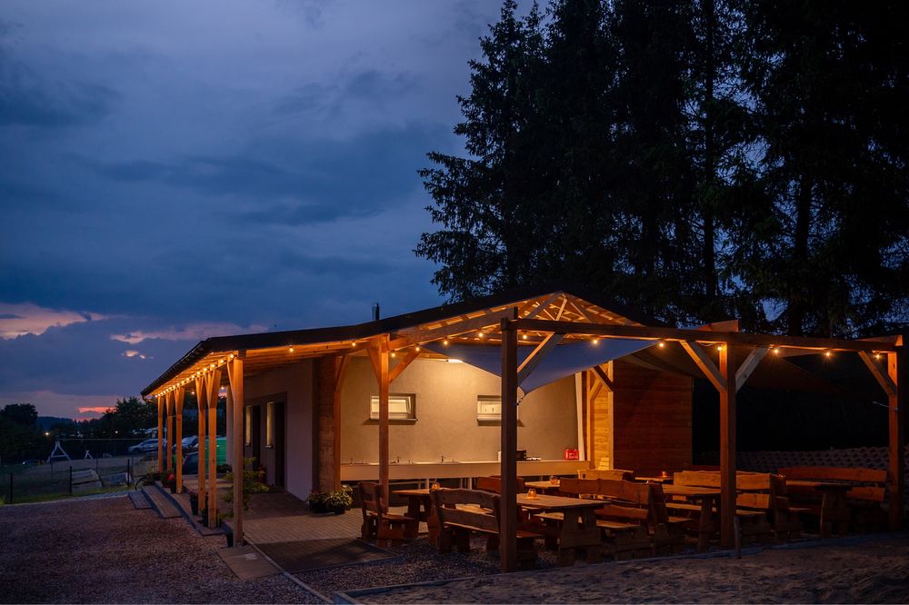 Pole namiotowe Tarasy Kątno pole kempingowe camping