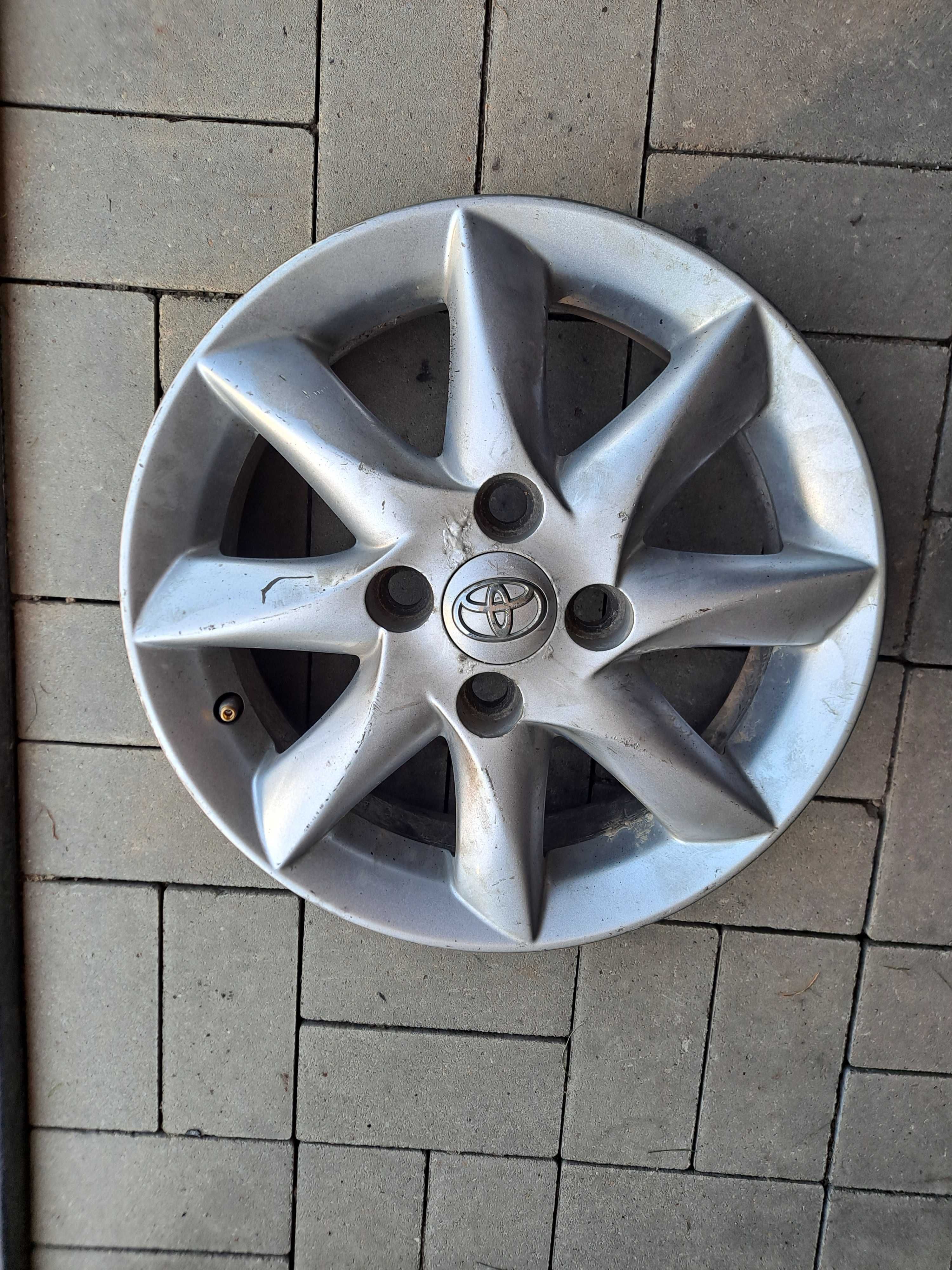 Koło stalowe felga aluminiowa zapas Toyota aygo 4x100 R14