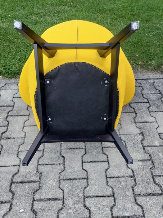 Fotel IKEA żółty
