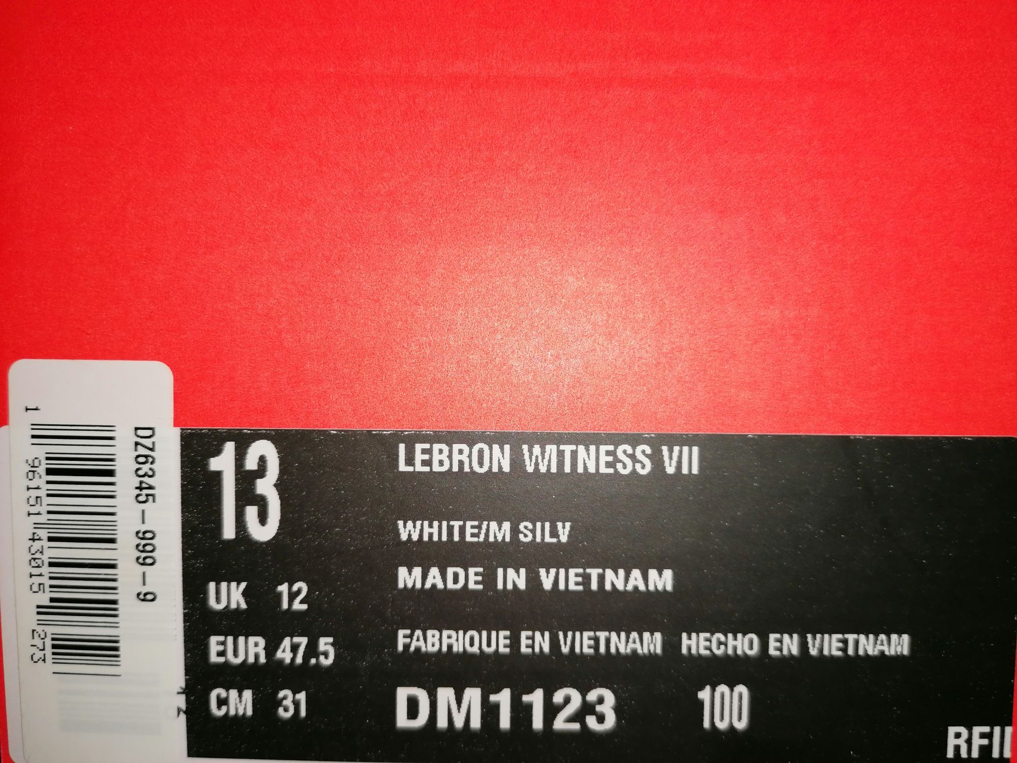 Nowe Nike Lebron Witness VII 47, 5