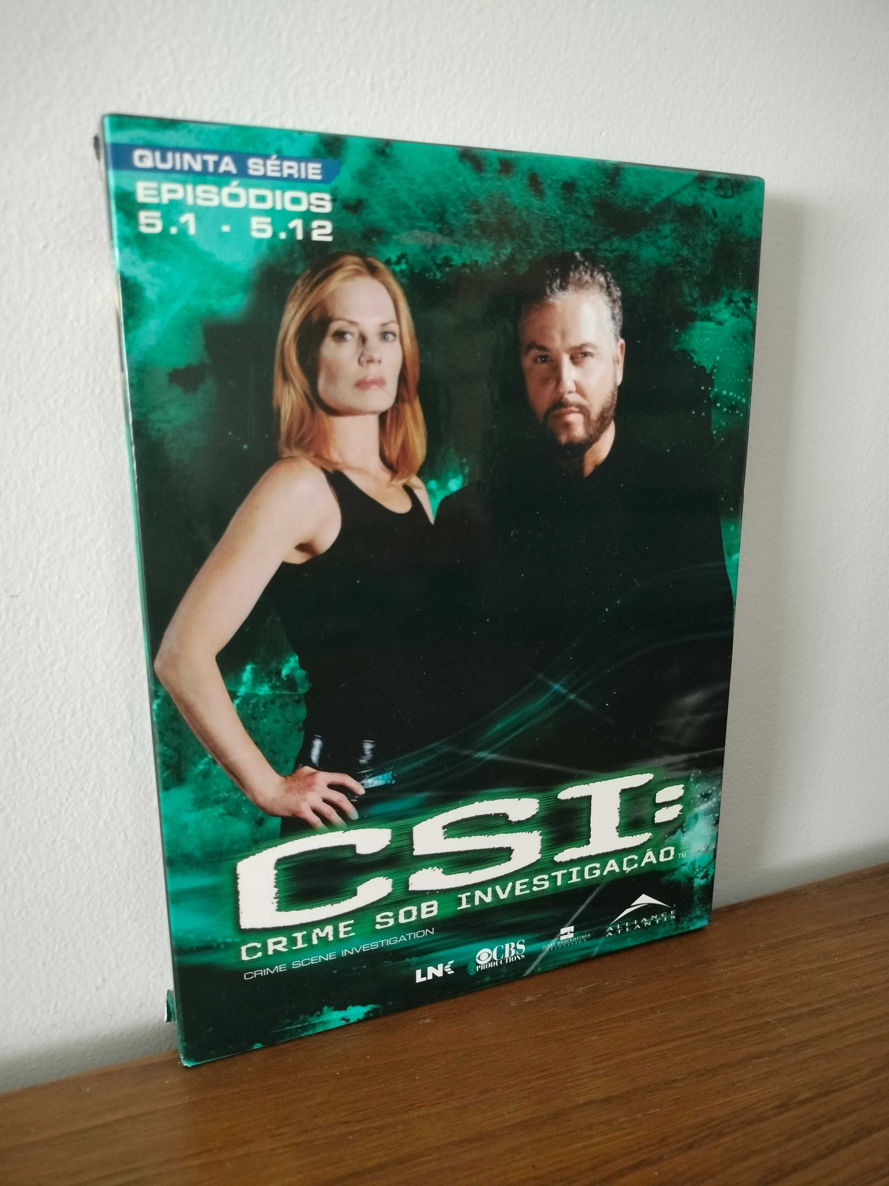 Série DVD: CSI: Crime sob Investigação - Série 5 Parte 1