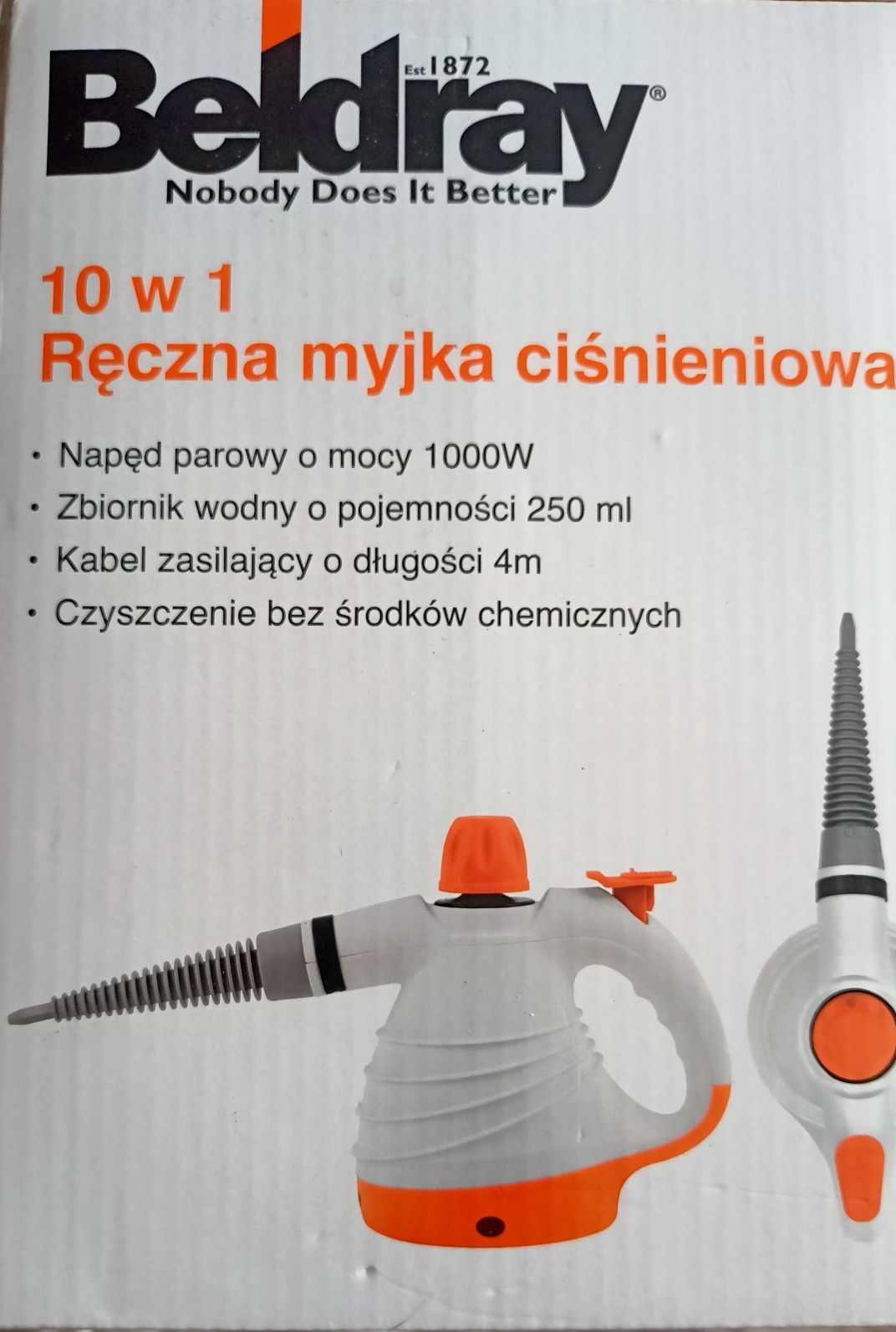 Ręczna myjka ciśnieniowa 10w1