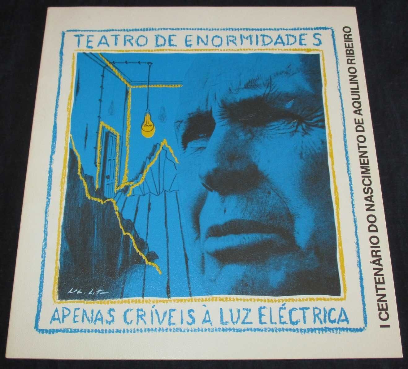 Livro Teatro de Enormidades Apenas Críveis à Luz Eléctrica