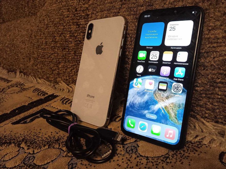 Iphone X Neverlock АКБ 100% в хорошем состоянии