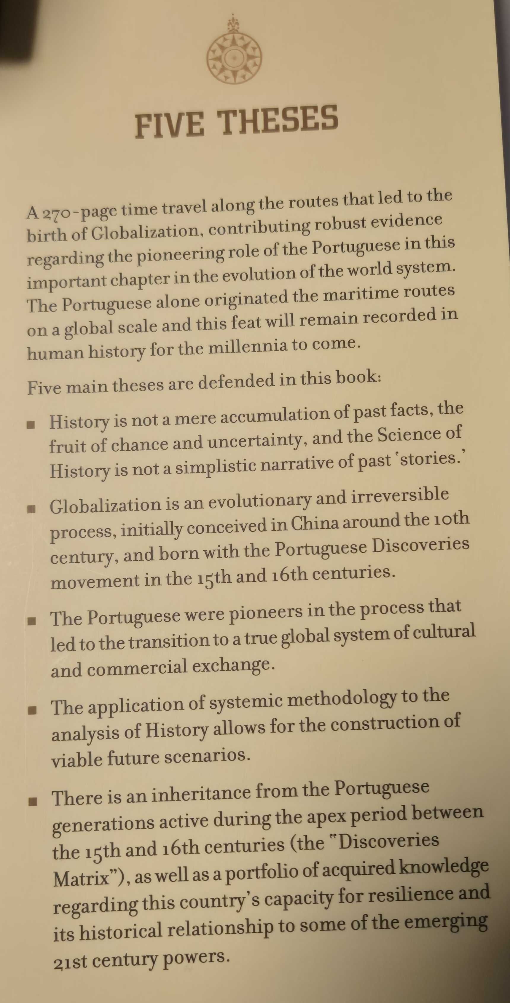 Livro "Pioneers of Globalization"