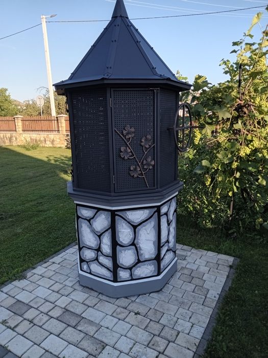 Верх на криницю .