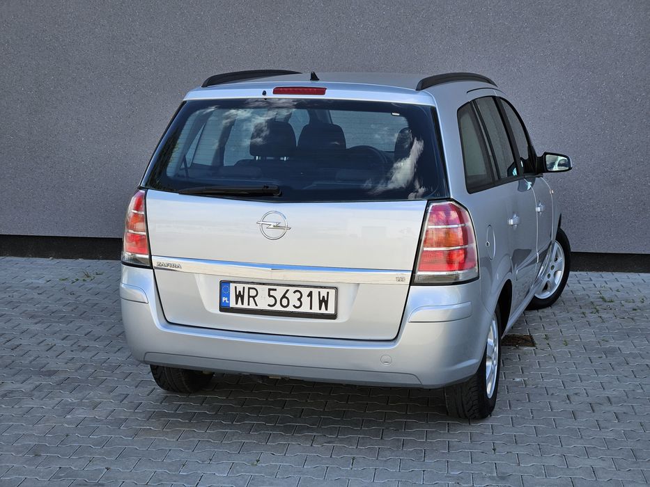 Opel Zafira B # 1.8 b + GAZ # Klima Sprawna # 7 os # Zarej PL