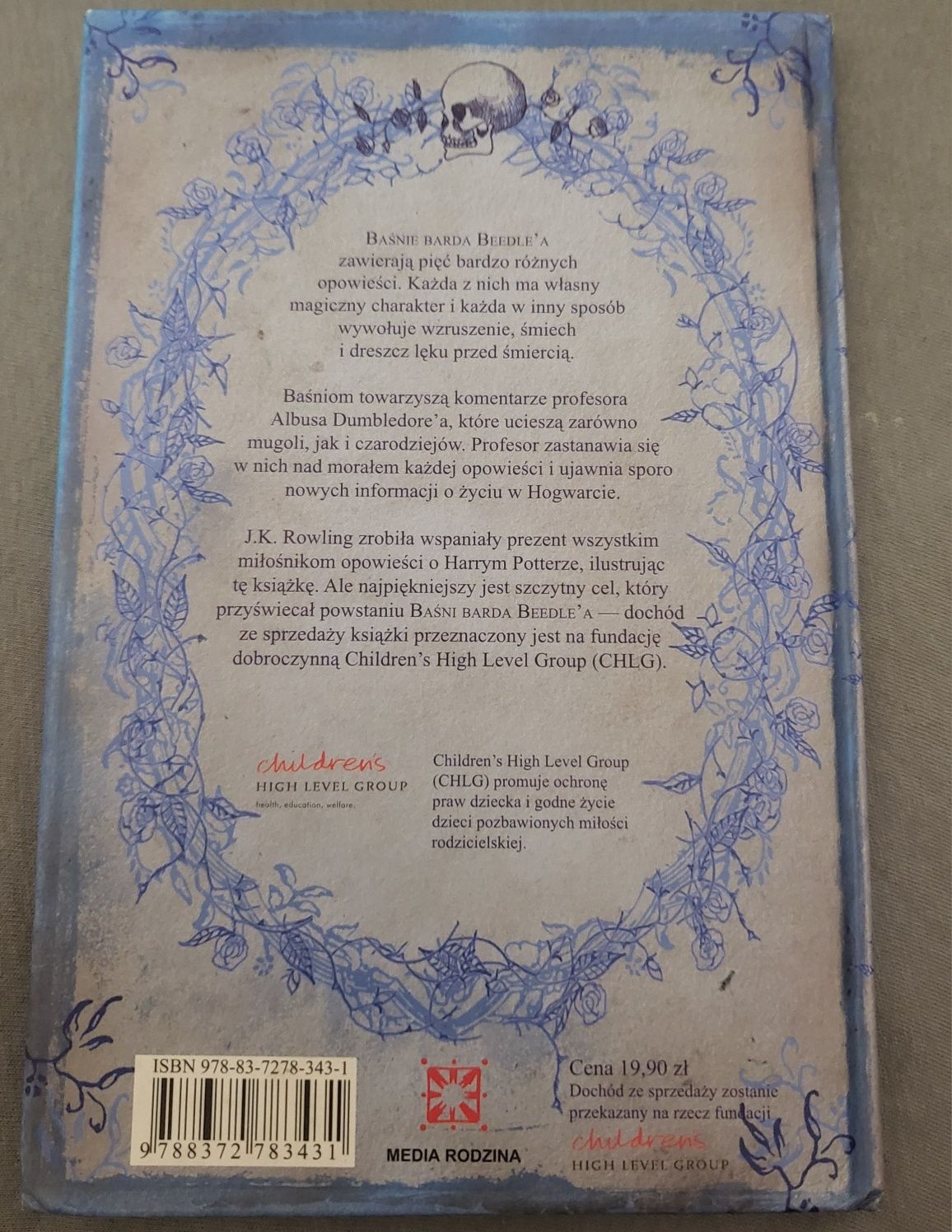 Baśnie Barda Beedle'a. Harry Potter. I Wydanie. Rowling