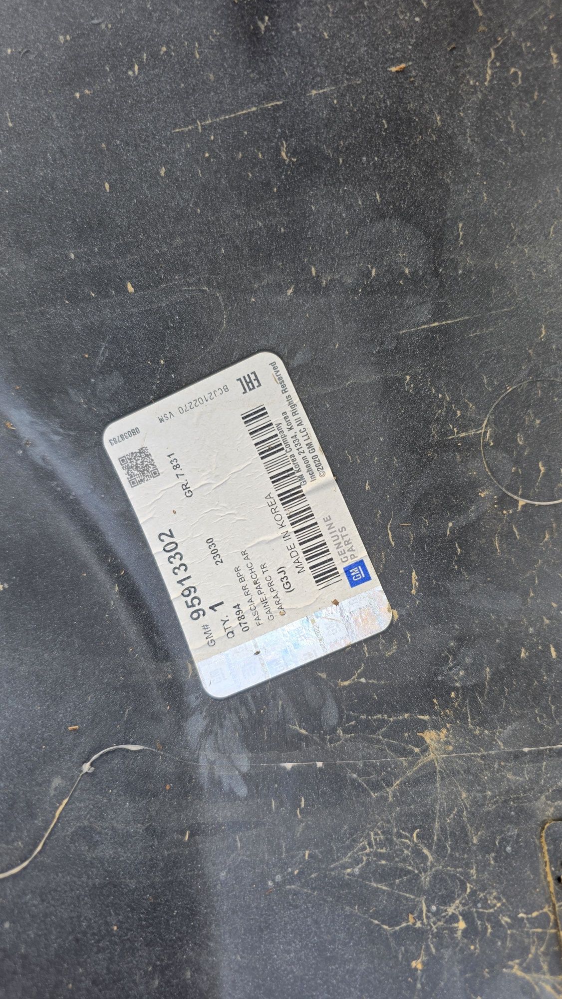 Zderzak tył tylny chevrolet orlando 10-15 pdc kompletny kol.GAZ