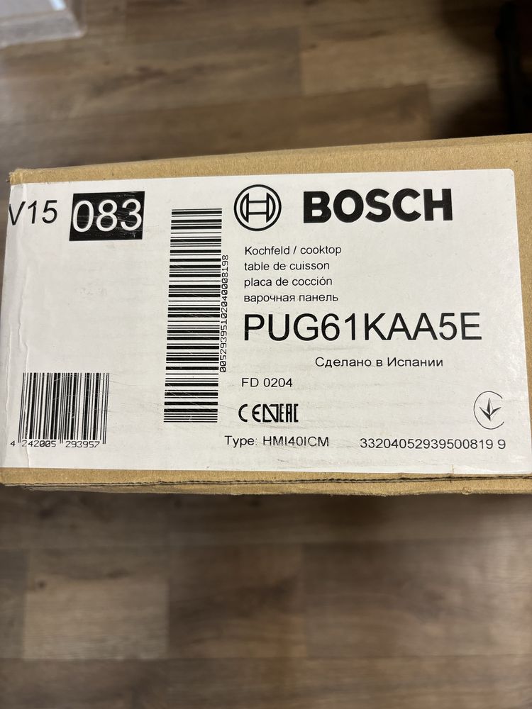 Варильна поверхня індукційна Bosch PUG61KAA5E