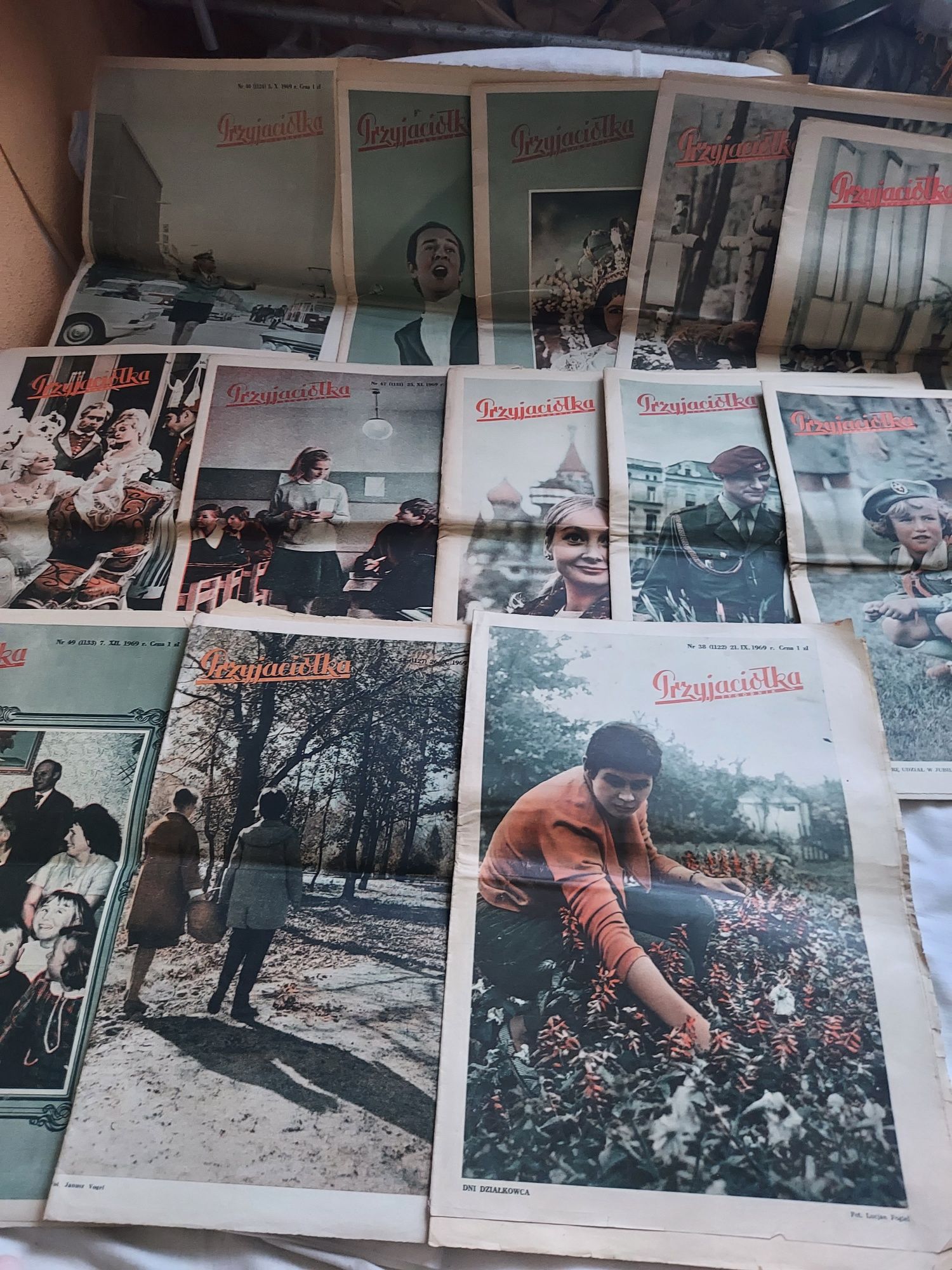 Tygodnik Przyjaciółka 1969 13 szt stara gazeta prl