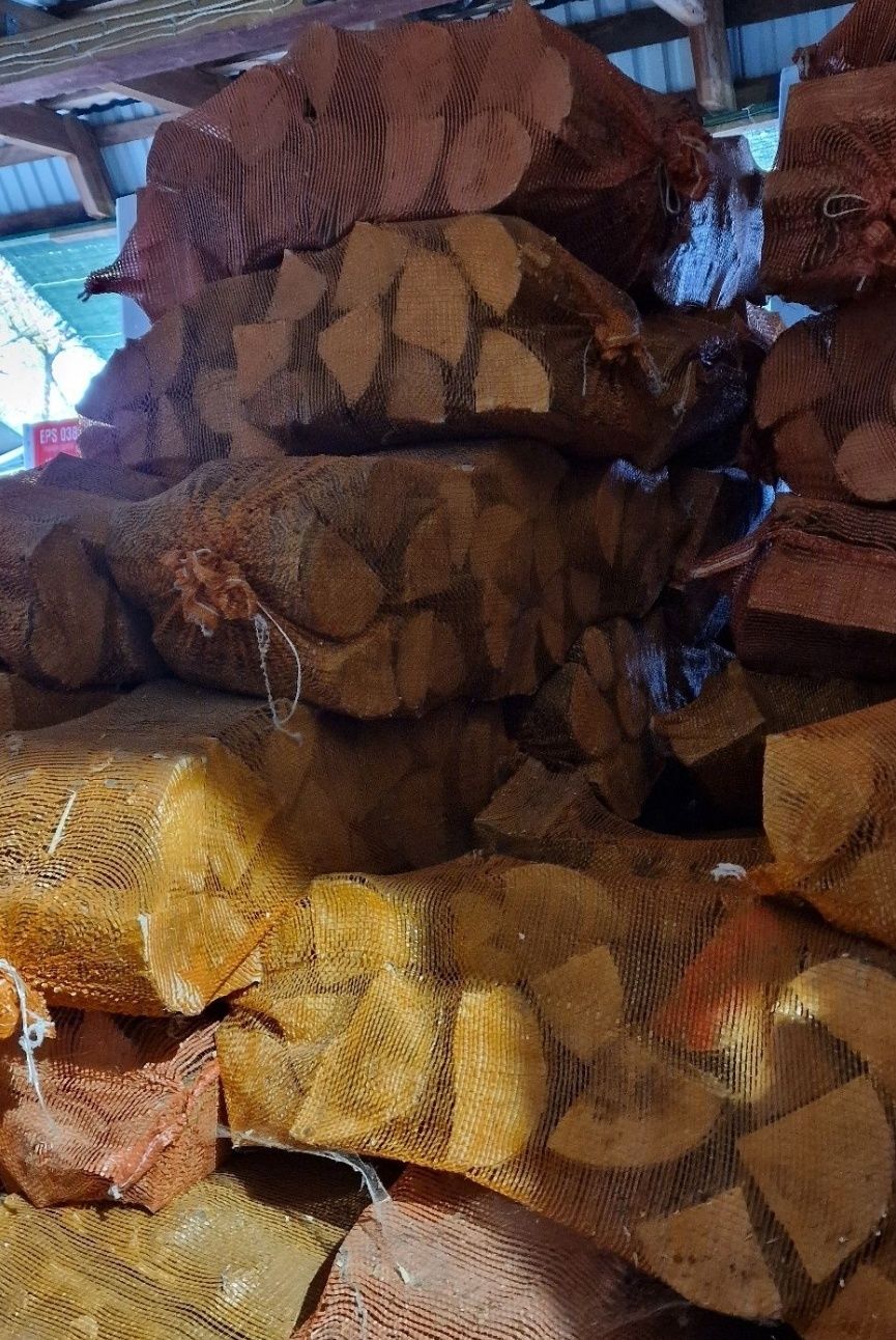 Olcha drewno wędzarnicze do wędzenia sezonowane, duży worek 50 l
