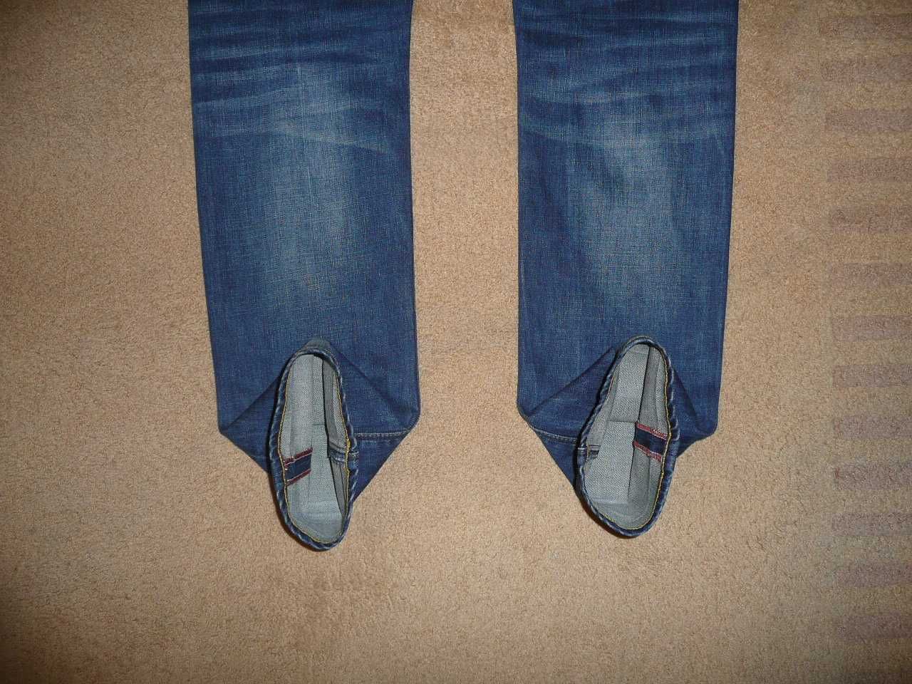 Spodnie dżinsy SUPERDRY W34/L32=46,5/107cm jeansy