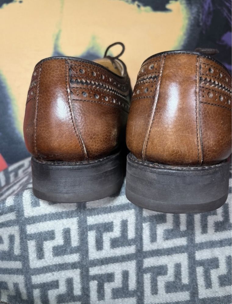Sapatos em Pele Massimo Dutti