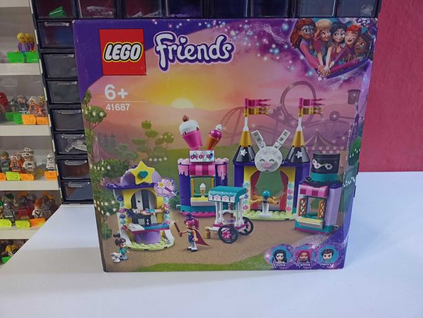 Lego Friends Magiczne stoiska w wesołym miasteczku 41687