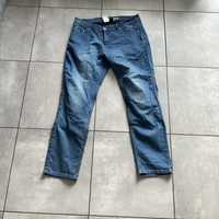 Spodnie motocyklowe XL jeans + tekstylne