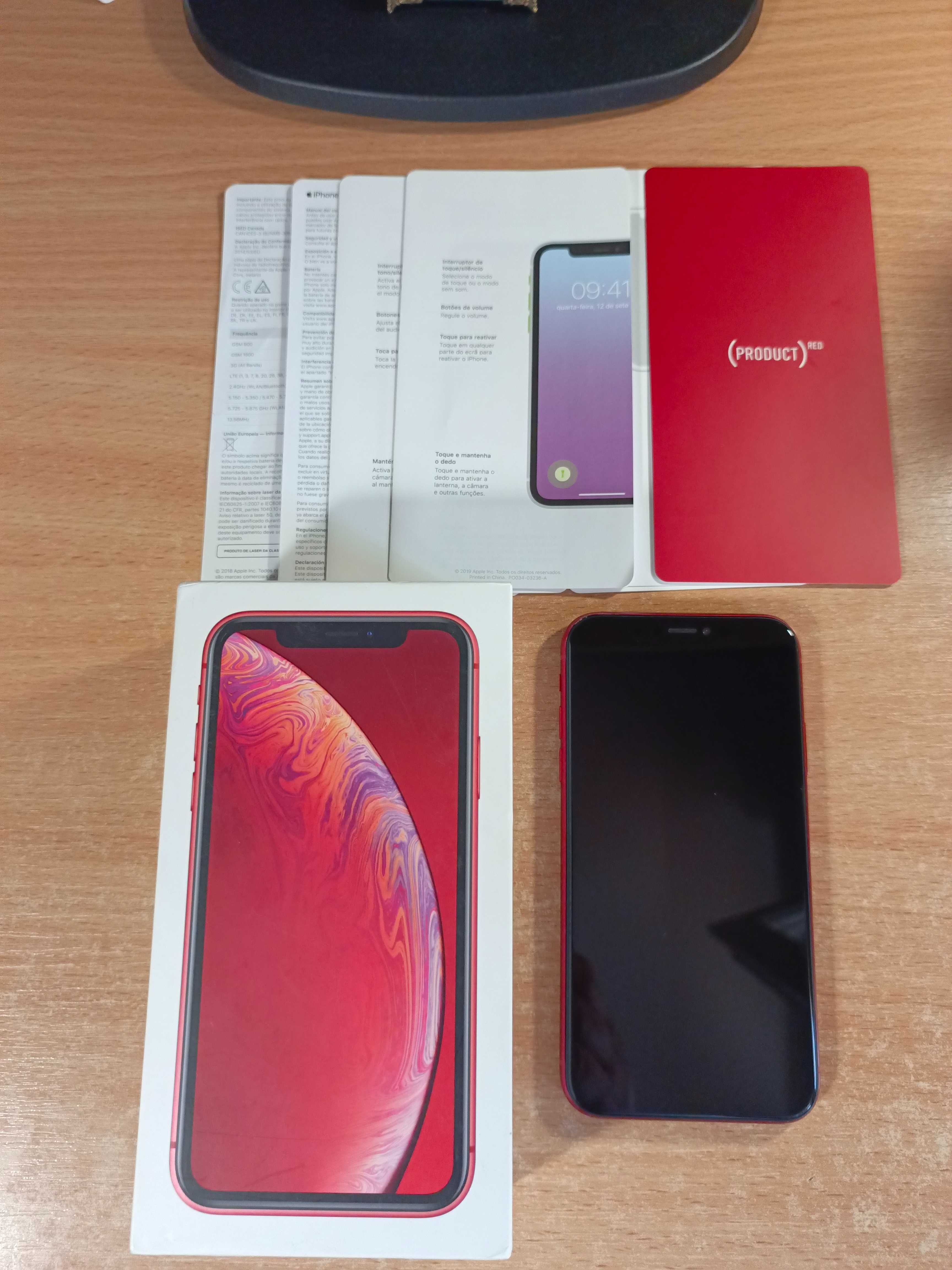 Продам iPhone XR 64gb neverlock оригинал цвет красный  .