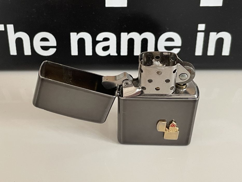 Zapalniczka Zippo 1996 Midnight Chrome Zippo Emblem