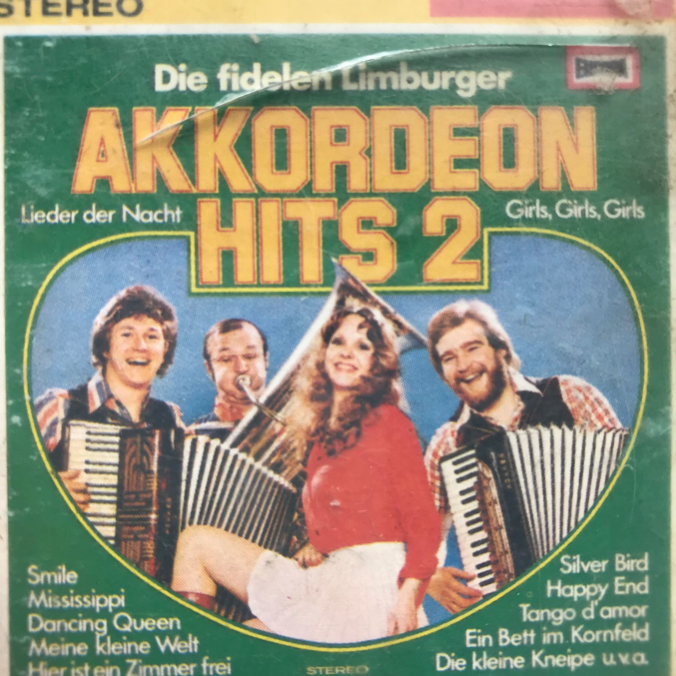 Kaseta - Die Fidelen Limburger - Akkordeon Hits 2