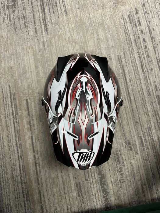 Kask motocyklowy cross bardzo dobry stan rozmiar L