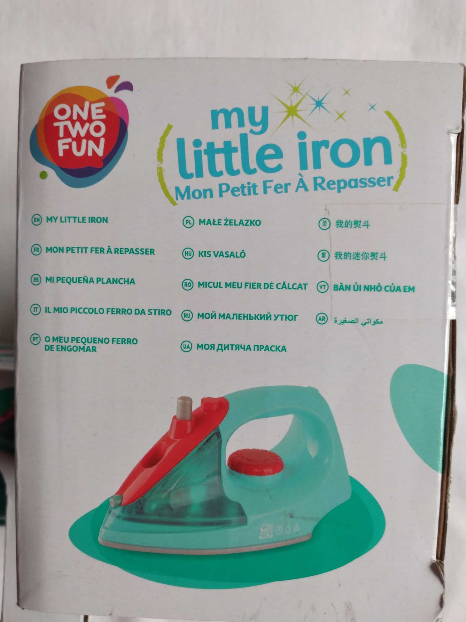 Новый игрушечный утюг My Little Iron Франция