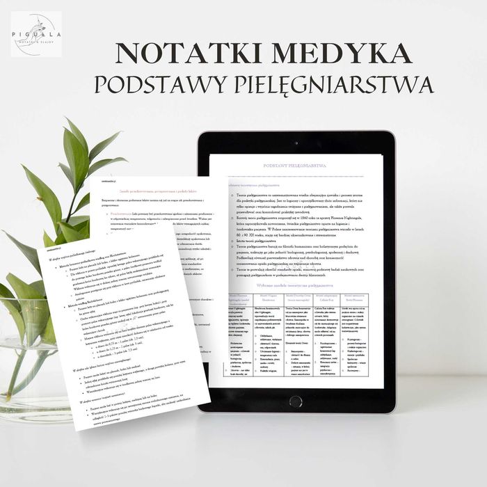 Notatki Podstawy Pielęgniarstwa