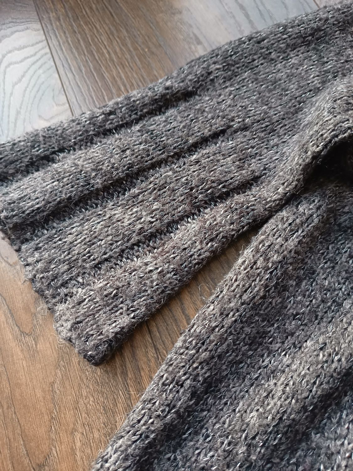 Sweterek Zara Kids r 128 z srebrna nitka