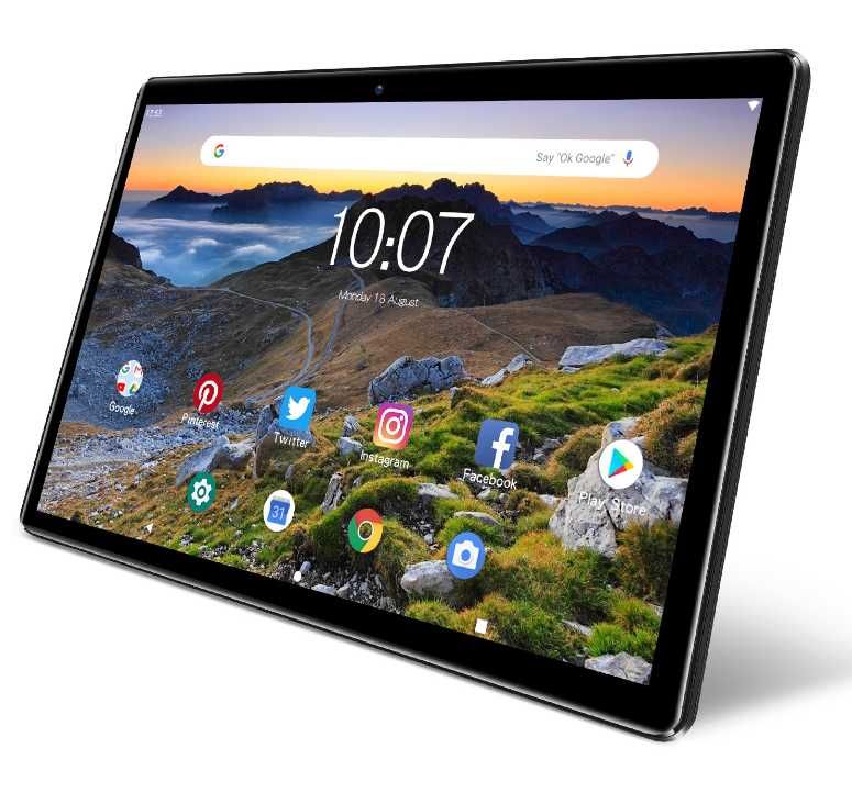 Nowoczesny TABLET 10" Android 10 WiFi 32GB GPS Karta Sim (OKAZJA)