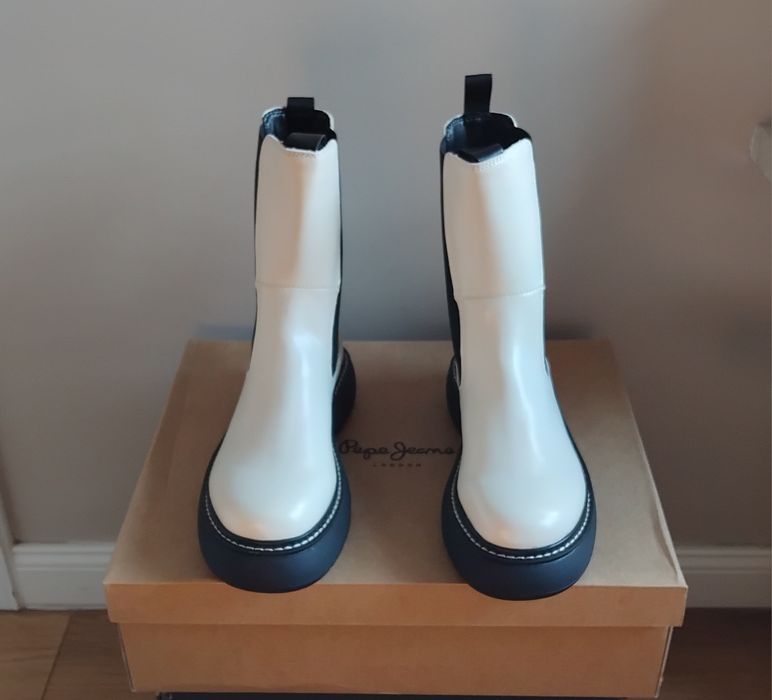 -65% Sztyblety Pepe Jeans. R. 38. W. 24,5 cm.