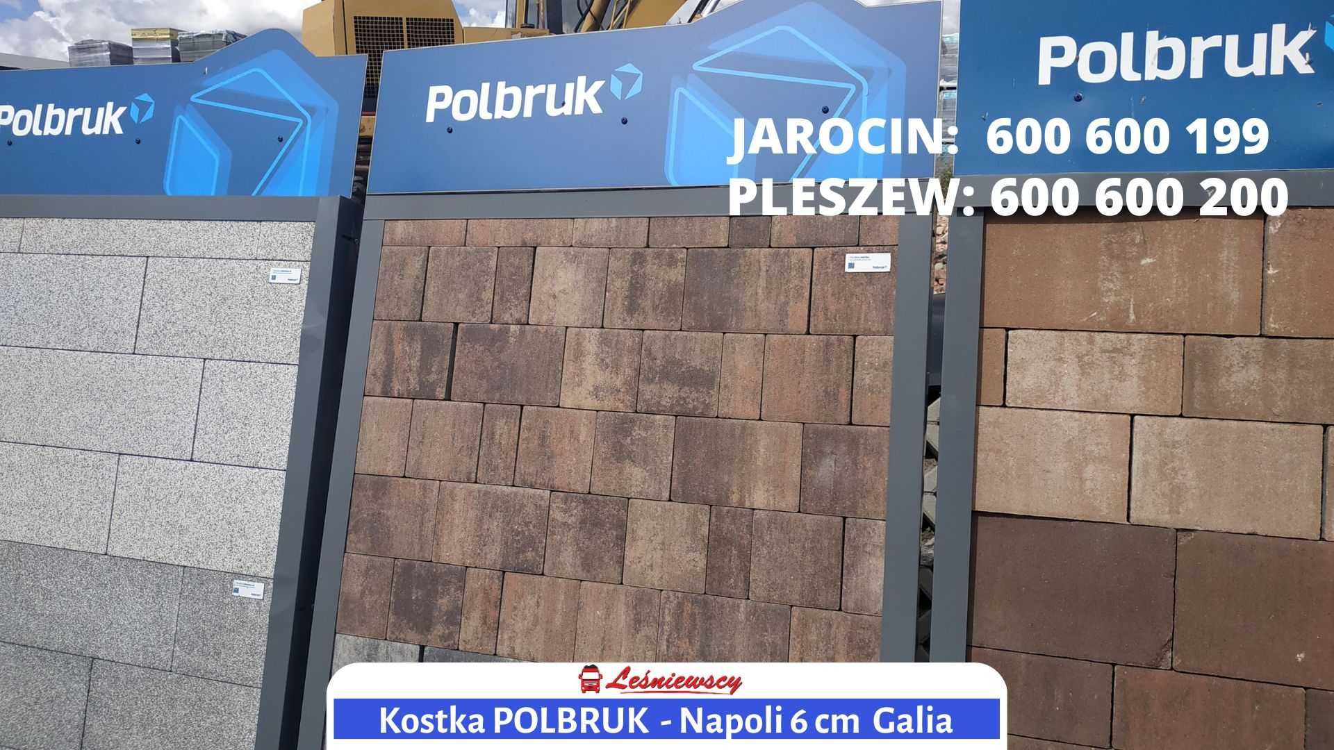 Kostka brukowa POLBRUK-Napoli 6 cm Galia kostka betonowa na podjazd